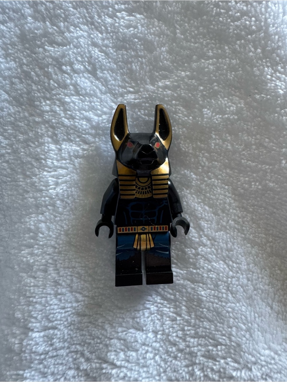 LEGO Minifigure- Anubis Guard (pha008) Pharaoh's Quest Egypt Pyramid Set 7327